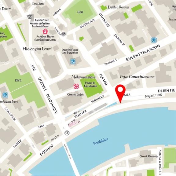 Mappa che mostra la posizione di Eventi Italiani S.r.l. a Roma.